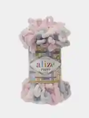 Конфетный пряжа Alize Puffy петельки