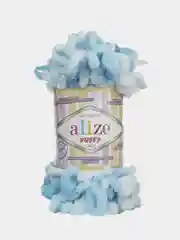 Прозрачный пряжа Alize Puffy петельки