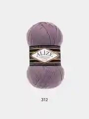 Марсала пряжа Alize Superlana klasik(Суперлана)25%шерсть, 75%акрил, 100г/280м