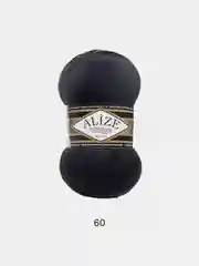 Хром пряжа Alize Superlana klasik(Суперлана)25%шерсть, 75%акрил, 100г/280м