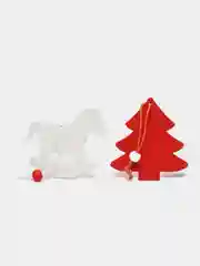 Набор елочных игрушек из дерева, 12 штук. игрушки на елку
