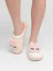 Голубой тапочки домашние женские