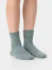 Зеленый носки женские, хлопок