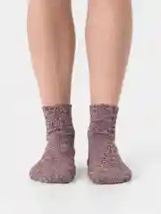 Бежевый носки женские, хлопок