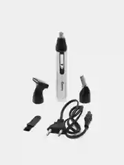 Серебряный универсальный триммер Geemy GM-3107 / 3120 для носа, ушей, бороды и усов