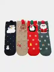 Бронзовый новогодние носки, подарочный набор на новый год