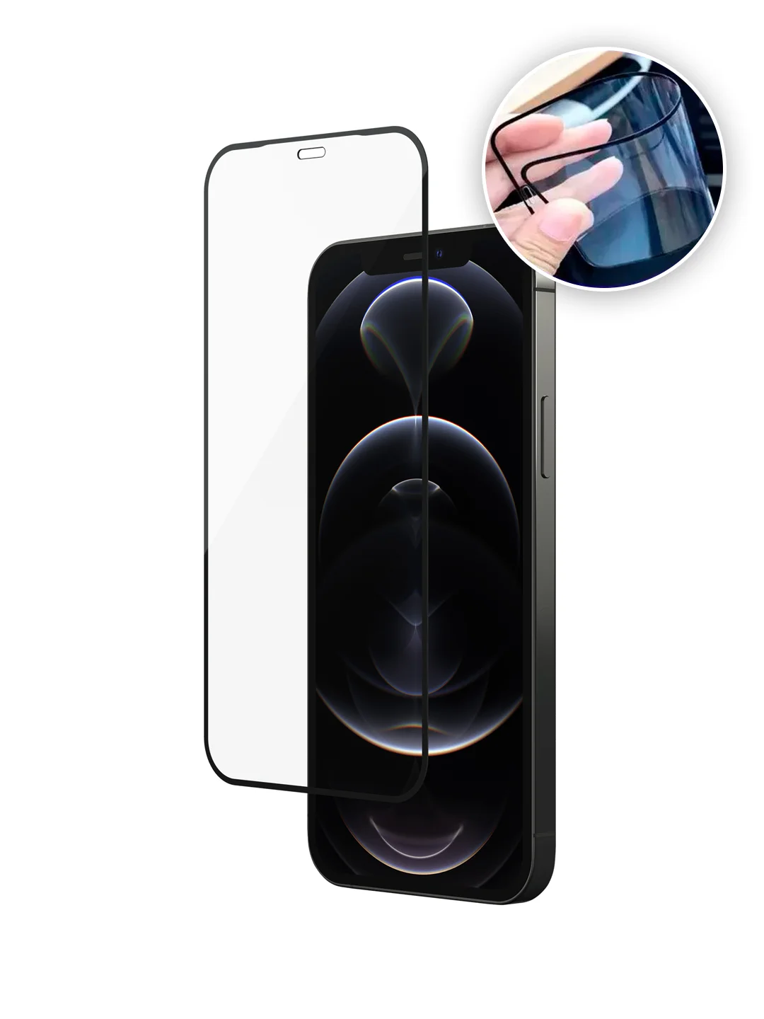 Жидкое, защитное, броне стекло 9d для Apple iPhone 14 12/12PRO MAX 12mini XR/11 7/8/SE2