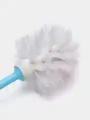 Белый ершик для унитаза, туалетный с подставкой