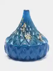 Голубой шкатулка, для украшений, в подарок, что подарить