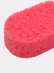 Красный губка мочалка для тела массажная, банная, для душа 4 цвета
