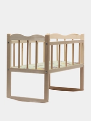 Кровать для кукол "Марич", 500 х 300 х 450 мм(цвет ткани может отличаться от фото)
