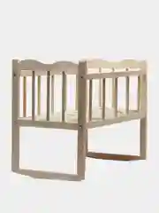 Кровать для кукол "Марич", 500 х 300 х 450 мм(цвет ткани может отличаться от фото)