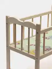 Кровать для кукол "Марич", 500 х 300 х 450 мм(цвет ткани может отличаться от фото)