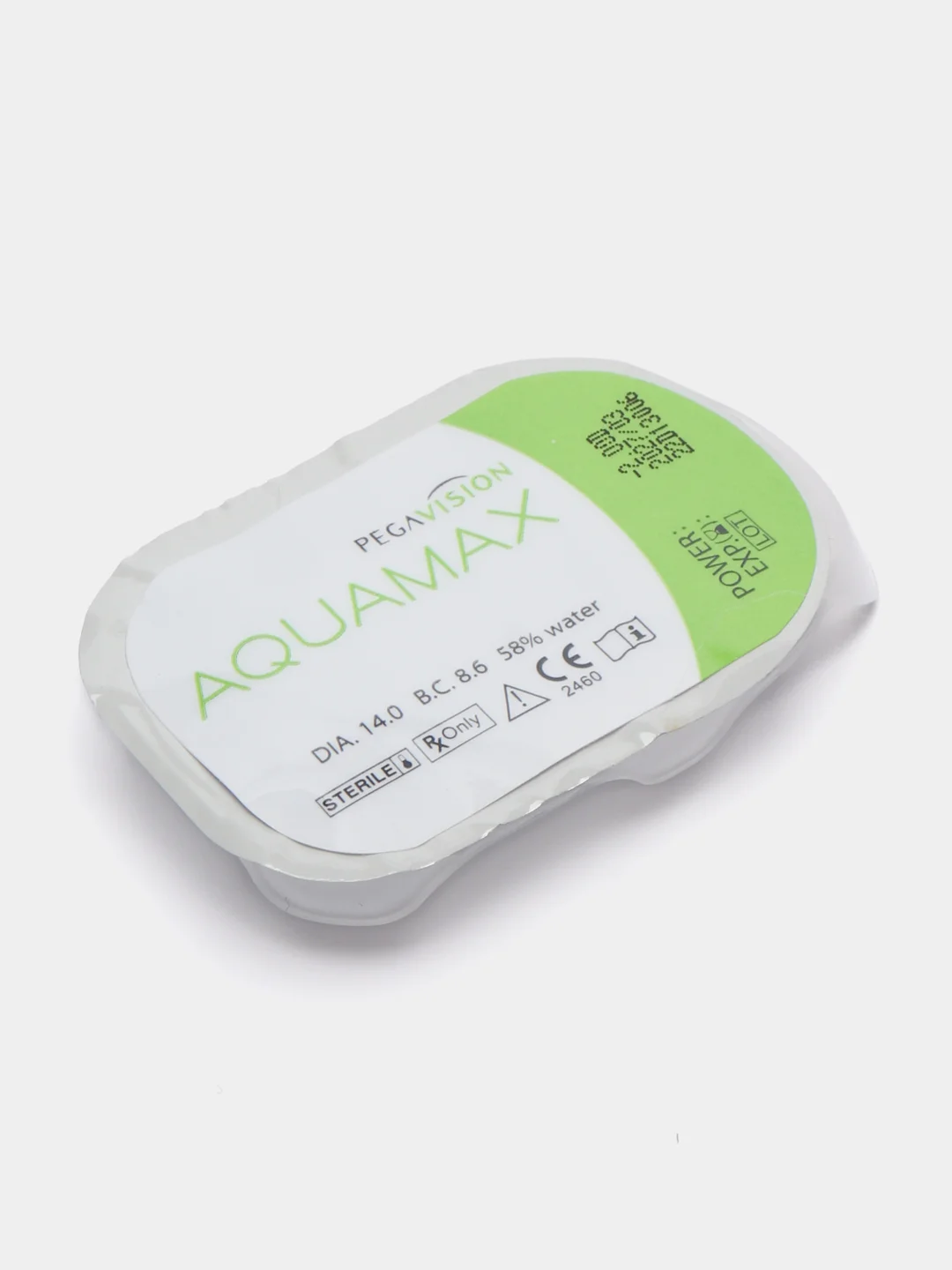 Контактные линзы PEGAVISION "AQUAMAX", двухнедельные, 1 блистер, 2 блистера