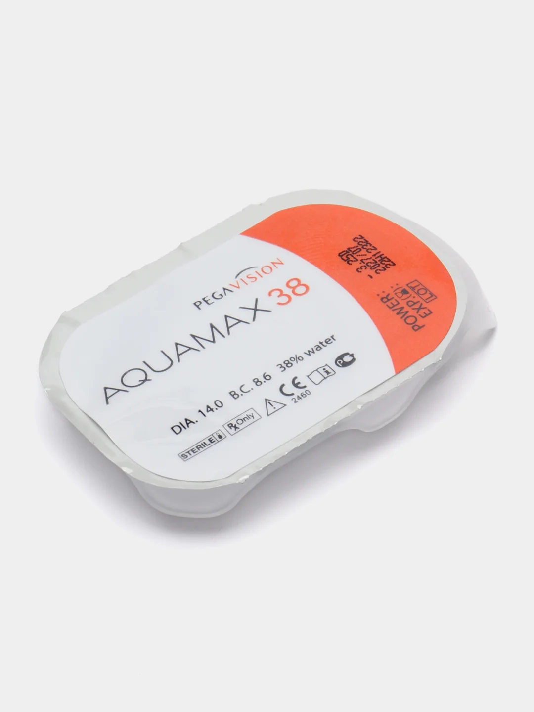 Контактные линзы Pegavision "Aquamax 38", квартальные