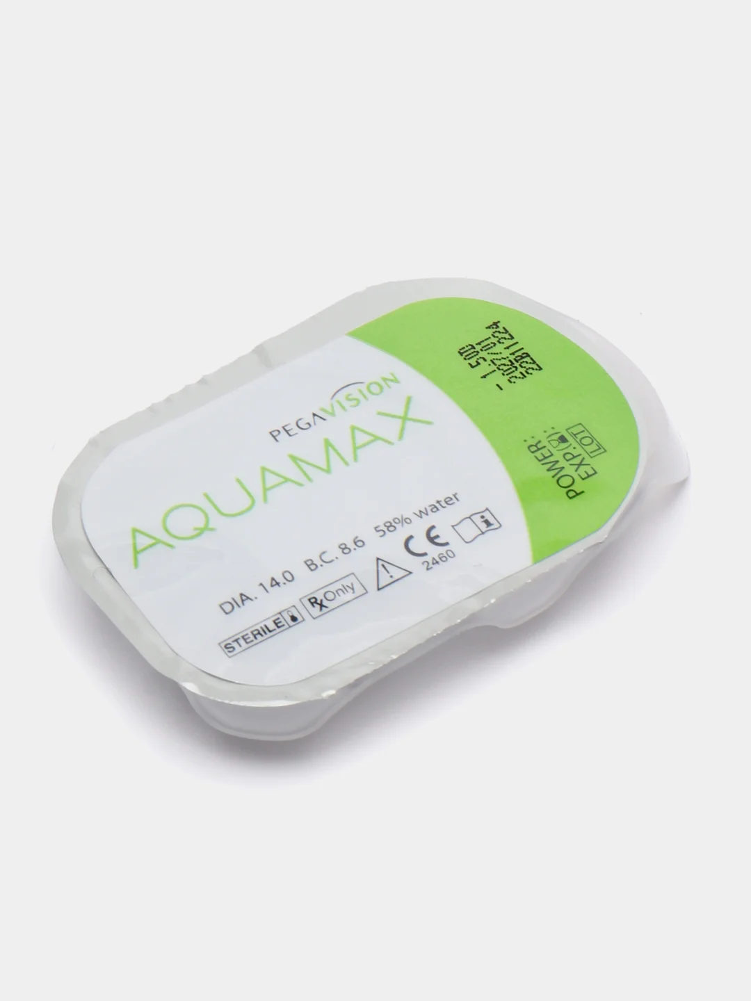 Контактные линзы PEGAVISION "AQUAMAX", двухнедельные, 1 блистер, 2 блистера