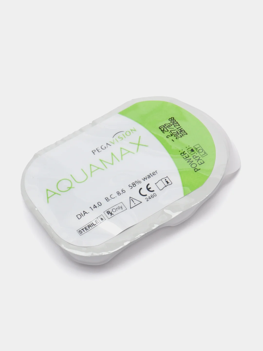 Контактные линзы PEGAVISION "AQUAMAX", двухнедельные, 1 блистер, 2 блистера