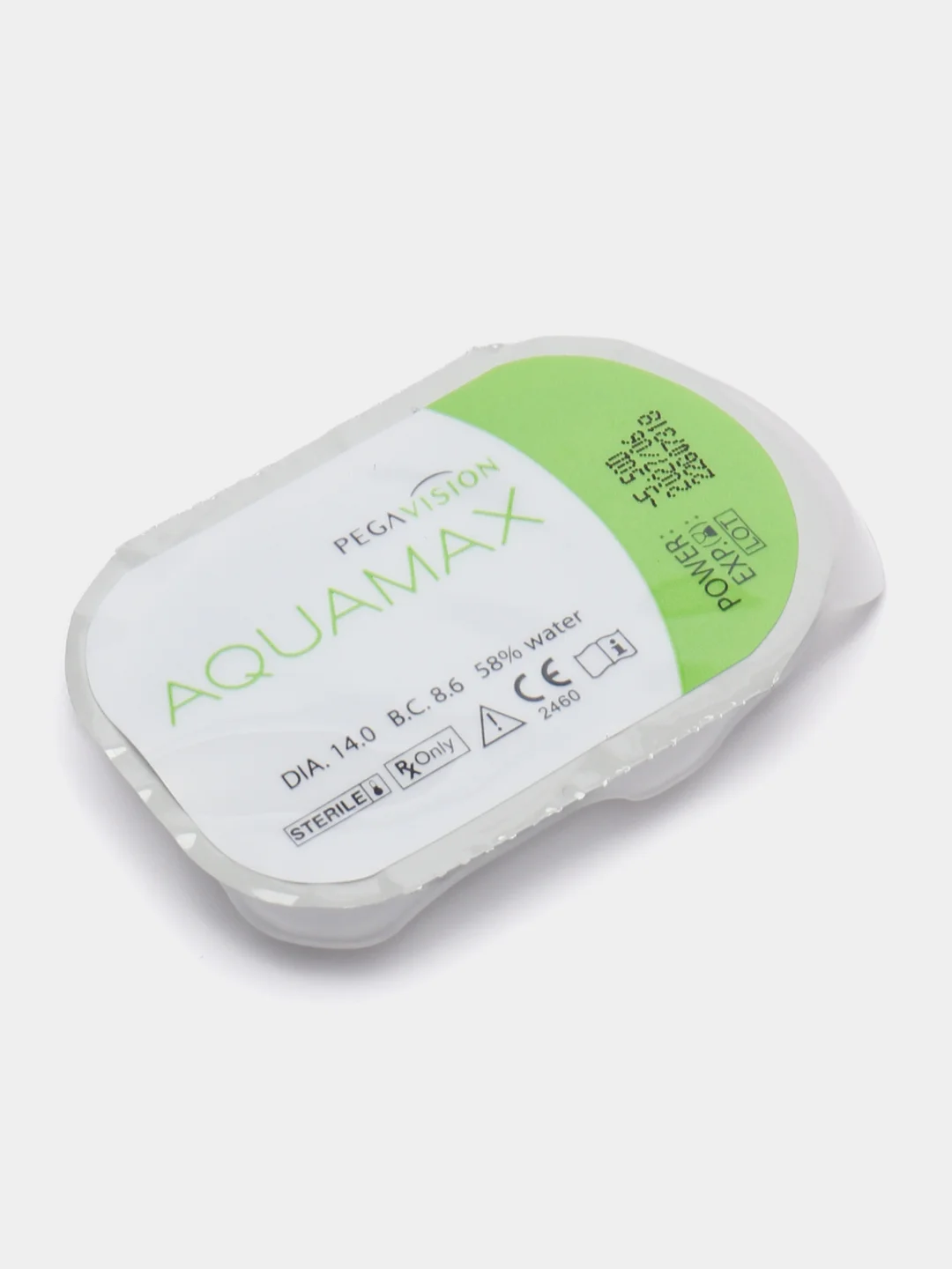 Контактные линзы PEGAVISION "AQUAMAX", двухнедельные, 1 блистер, 2 блистера