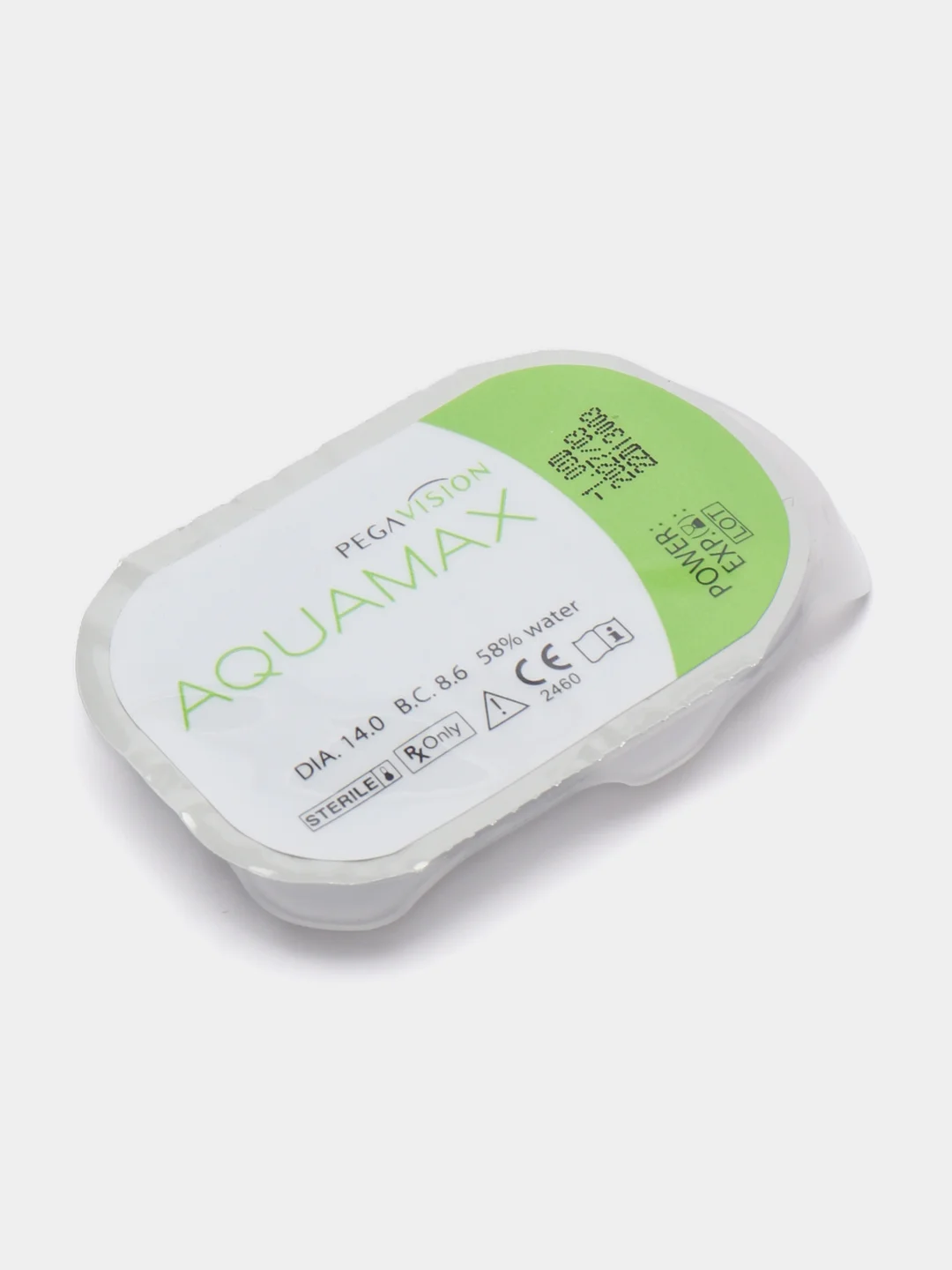 Контактные линзы PEGAVISION "AQUAMAX", двухнедельные, 1 блистер, 2 блистера