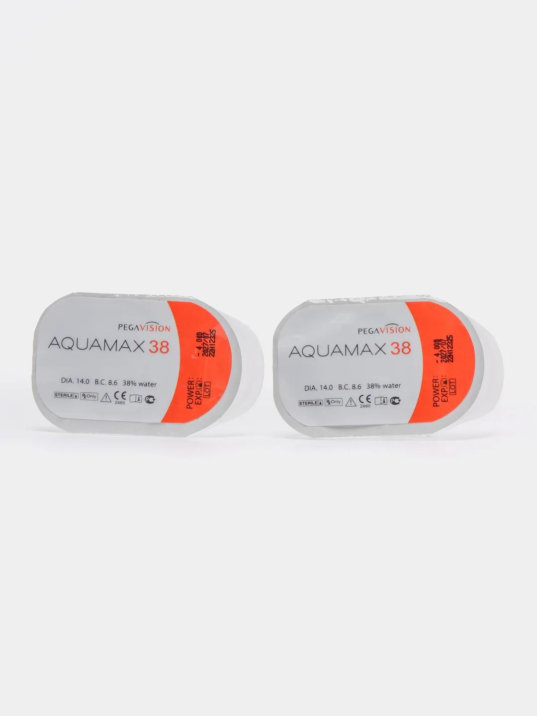 Контактные линзы Pegavision "Aquamax 38", квартальные