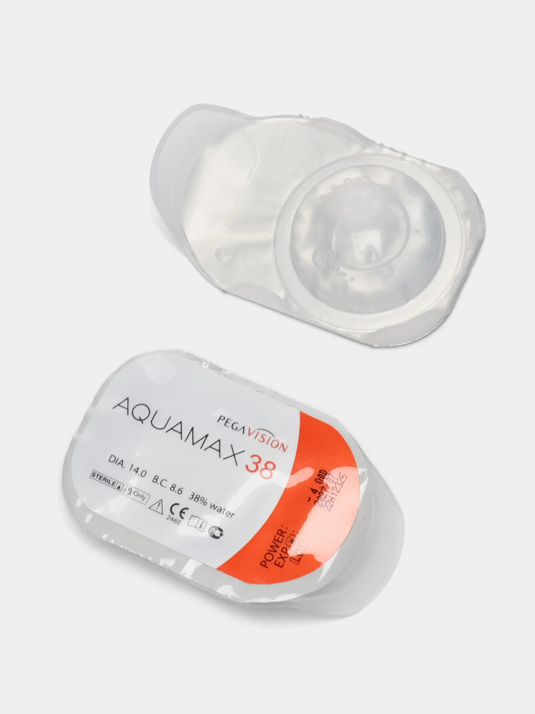 Контактные линзы Pegavision "Aquamax 38", квартальные