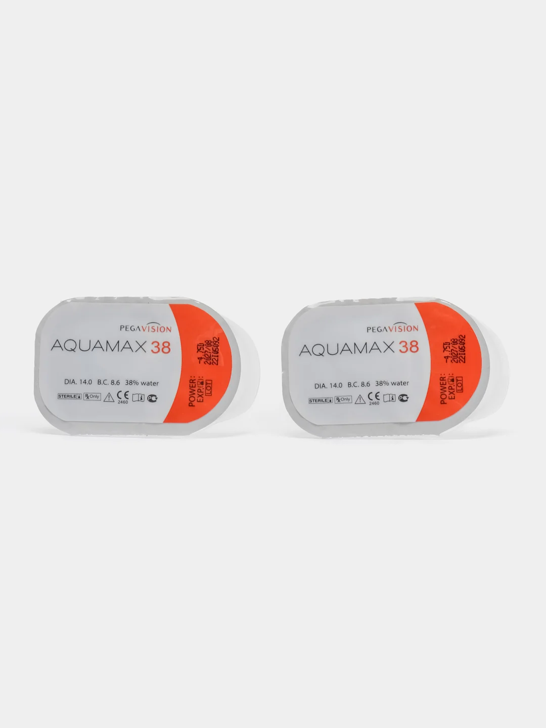 Контактные линзы Pegavision "Aquamax 38", квартальные
