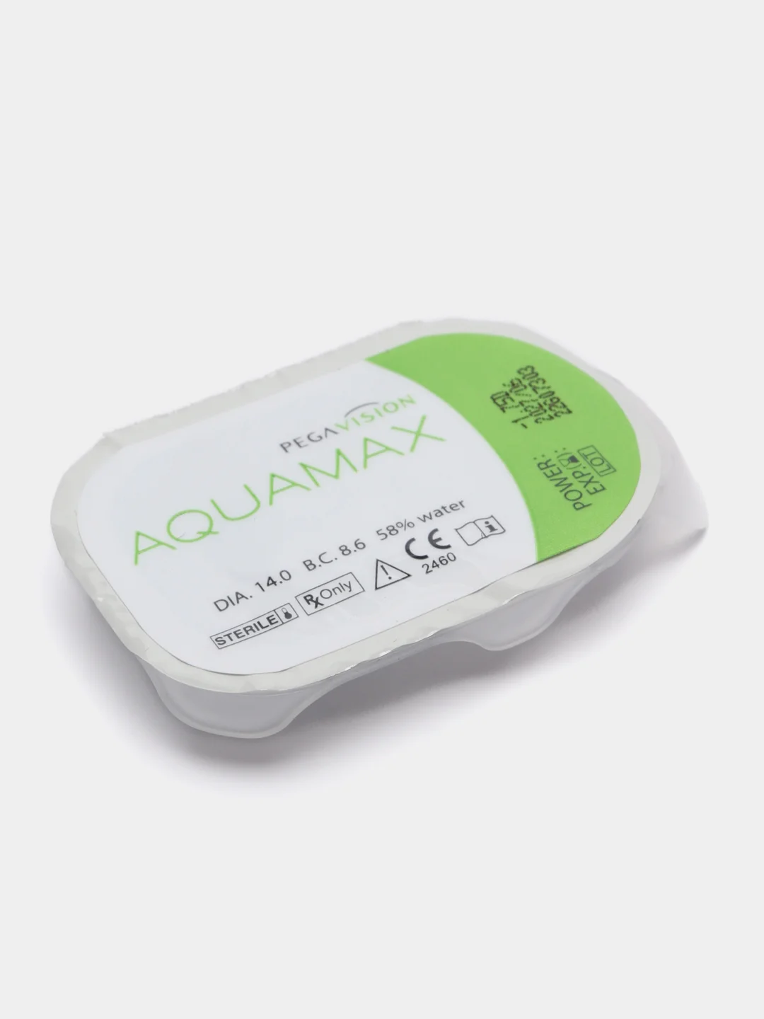 Контактные линзы PEGAVISION "AQUAMAX", двухнедельные, 1 блистер, 2 блистера