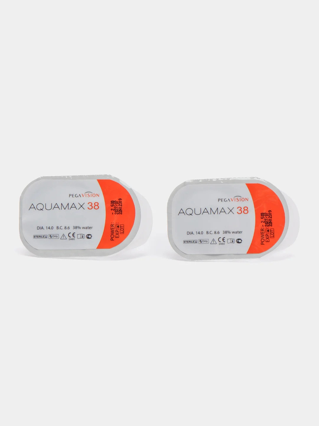Контактные линзы Pegavision "Aquamax 38", квартальные