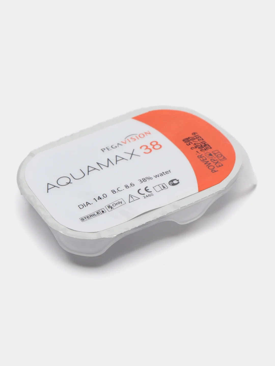 Контактные линзы Pegavision "Aquamax 38", квартальные