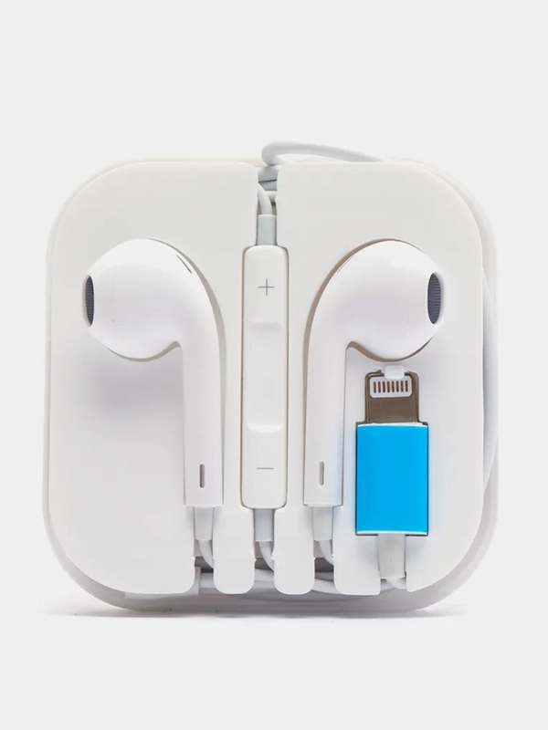 Наушники с коннектором Lightning для apple iphone