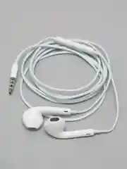 Белый наушники гарнитура Android 3,5 mm jack, с микрофоном