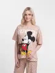 Пудровый пижама женская