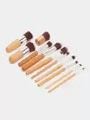 Кисти для макияжа, набор, 11 штук