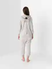 Серый меланж кигуруми пижама, костюм дракона, тигра, скелета, льва, единорога, новогодний