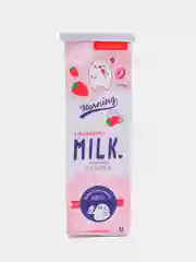 Розовый пенал "Milk" для канцтоваров, органайзер для проводов, пенал для канцелярии
