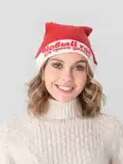 Коралловый колпак текстильный "Новый год"