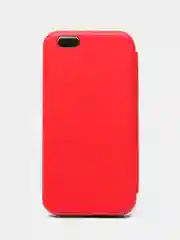 Красный чехол-книжка на Apple iPhone 5 / 5s / SE