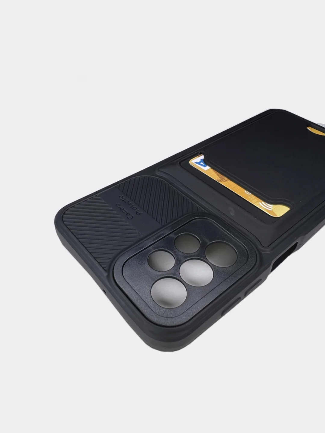 Черный чехол-карточница на Redmi 9C, 10A, Note 11 Pro, Note 8, Poco X3, Poco X4 Pro, X4GT, M4 Pro