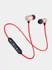 Красный беспроводные Bluetooth Наушники Sports Sound Stereo