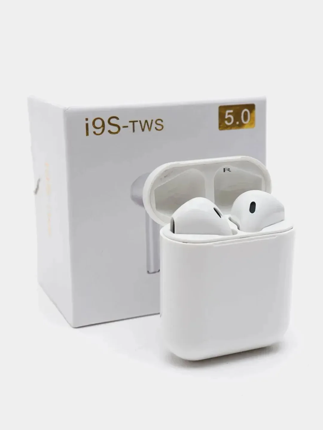 Белый наушники беспроводные TWS i9s, Bluetooth