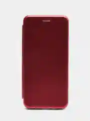 Коралловый чехол-книжка для Xiaomi Redmi Note 9 (Сяоми Редми Нот 9)