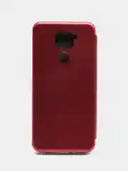 Коралловый чехол-книжка для Xiaomi Redmi Note 9 (Сяоми Редми Нот 9)