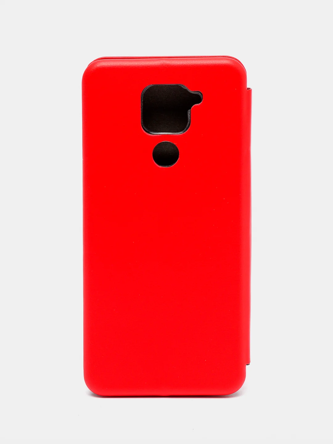 Красный чехол-книжка для Xiaomi Redmi Note 9 (Сяоми Редми Нот 9)
