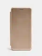 Золотой чехол-книжка для Xiaomi Redmi Note 9 (Сяоми Редми Нот 9)