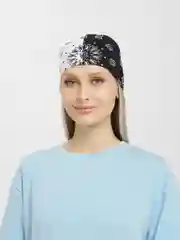 Лимонный бандана с принтом