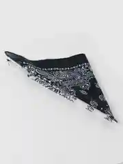 Лимонный бандана с принтом