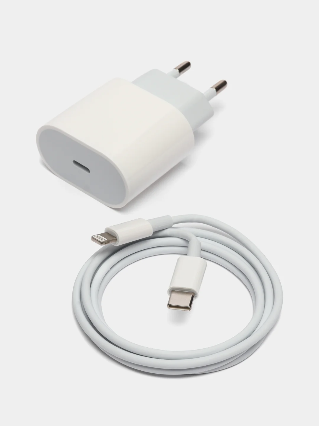 Зарядное устройство для iPhone, Type-C / Lightning
