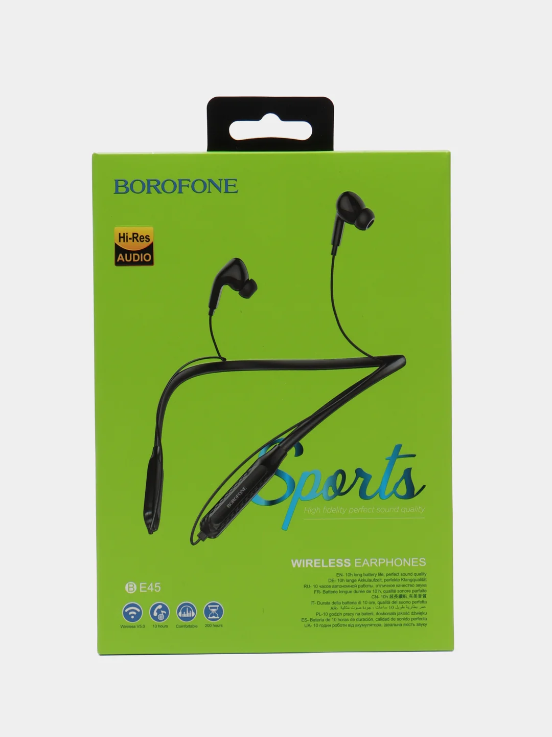 Черный беспроводные наушники Borofone BE45