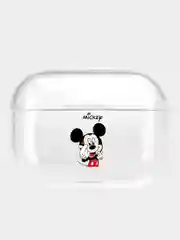 Рыжий чехол для наушников AirPods Pro, силиконовый, прозрачный