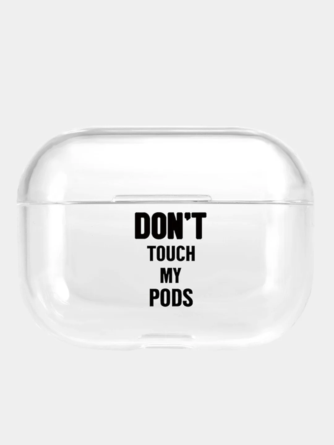 Белый чехол для наушников AirPods Pro, силиконовый, прозрачный
